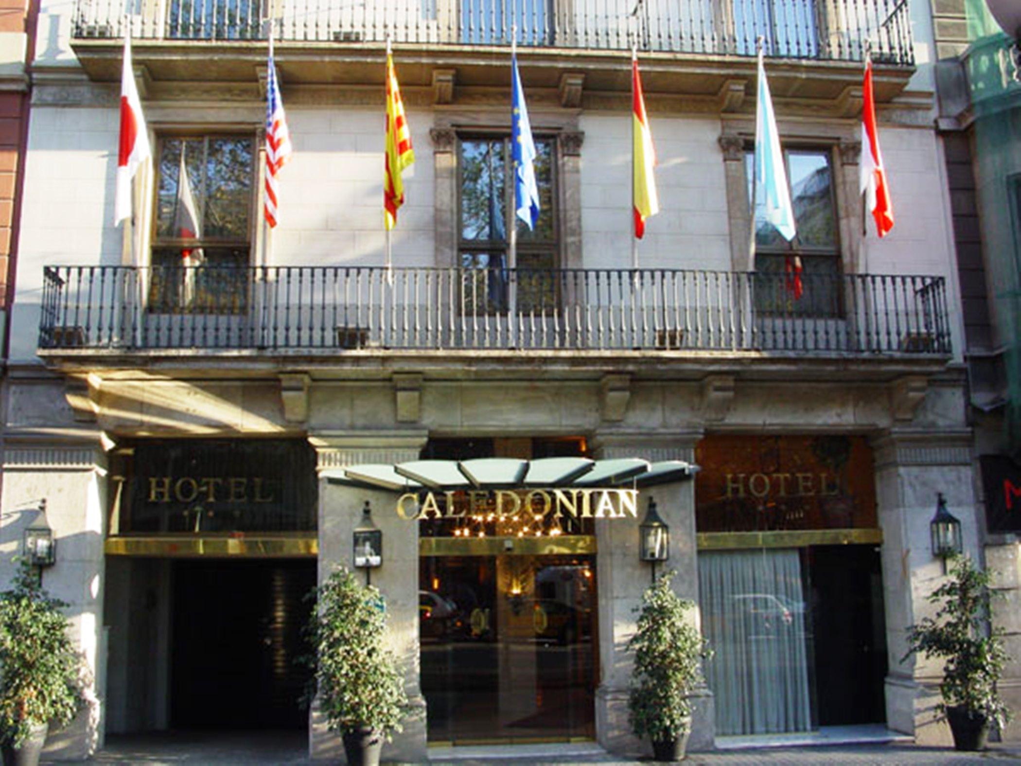 卡利多尼安酒店 巴塞罗那 外观 照片